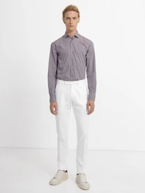 Рубашки Zegna модель SH305729_Бежевий Фото