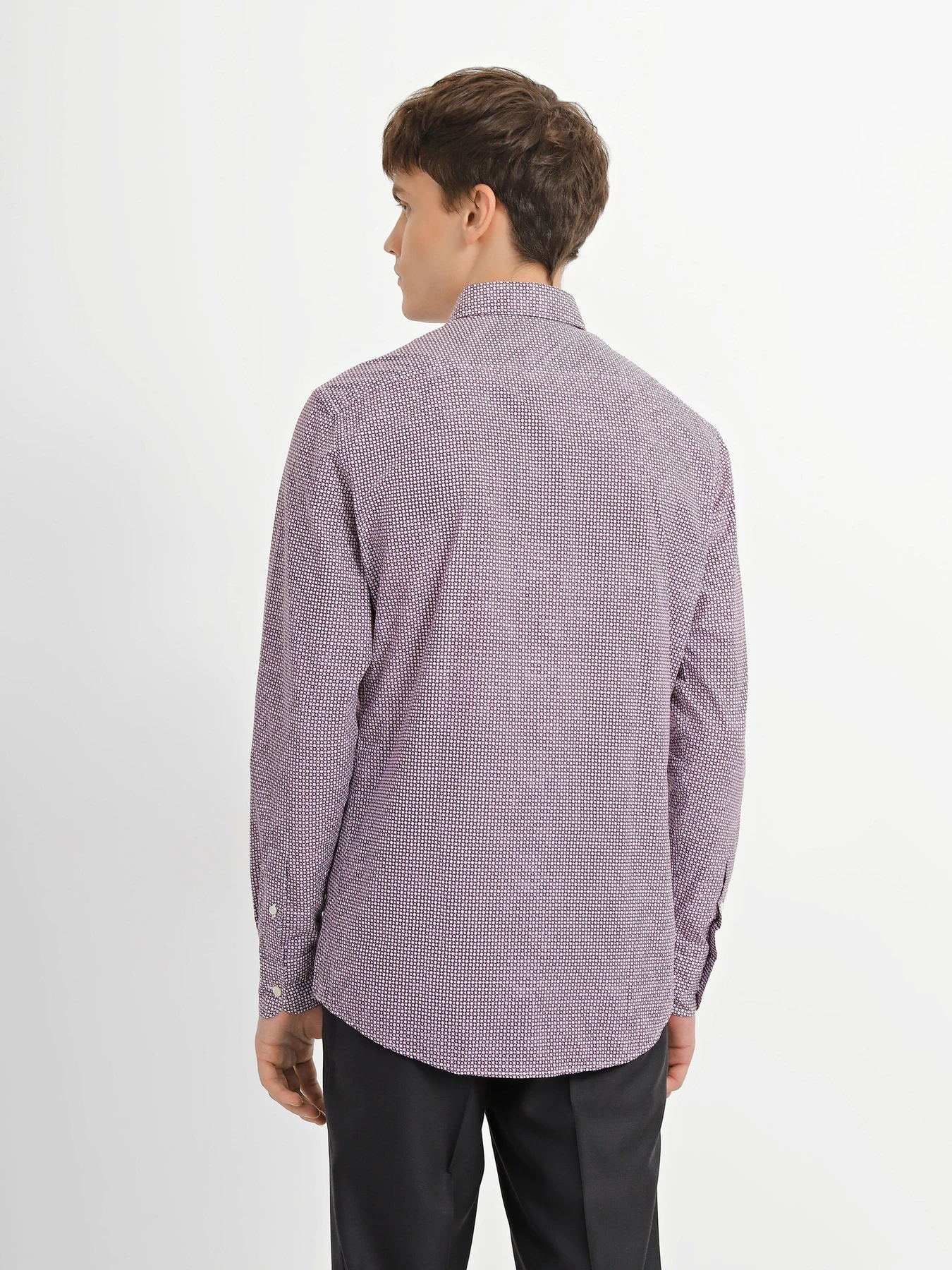 Рубашки Zegna модель SH305731_Фіолетовий Рубашки Zegna модель SH305731_Фіолетовий Фото