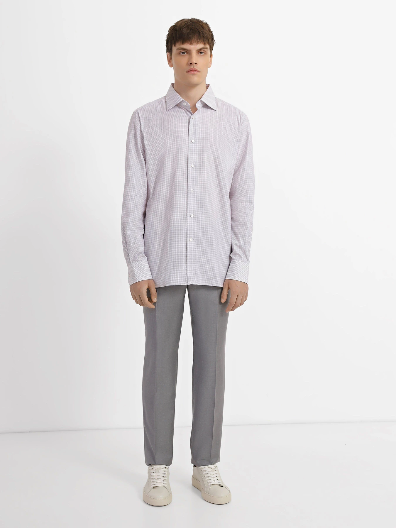 Рубашки Zegna модель SH305734_Рожевий Фото