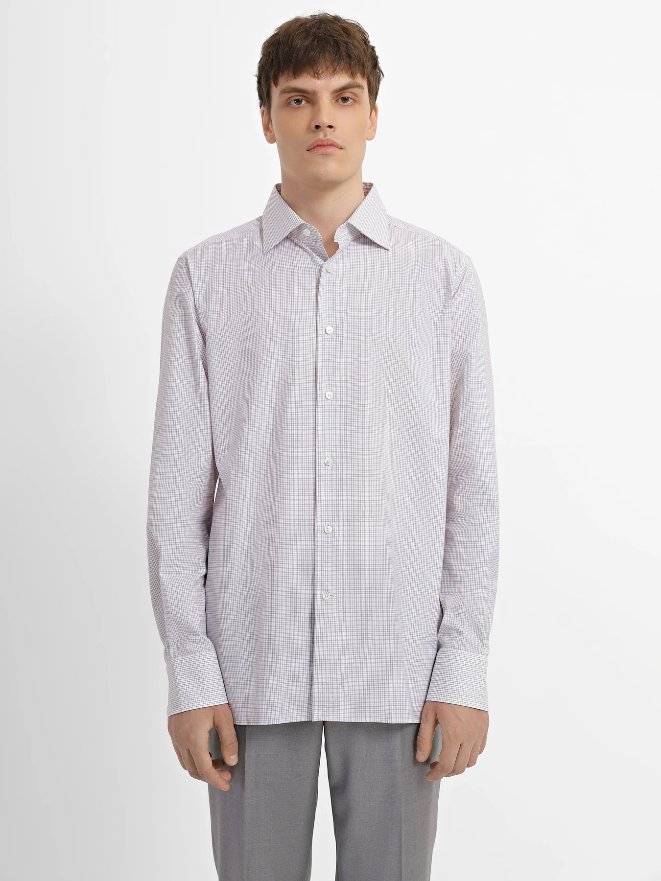 Рубашки Zegna модель SH305734_Рожевий Фото