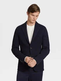 Пиджаки Zegna модель JC312194_Синій Фото