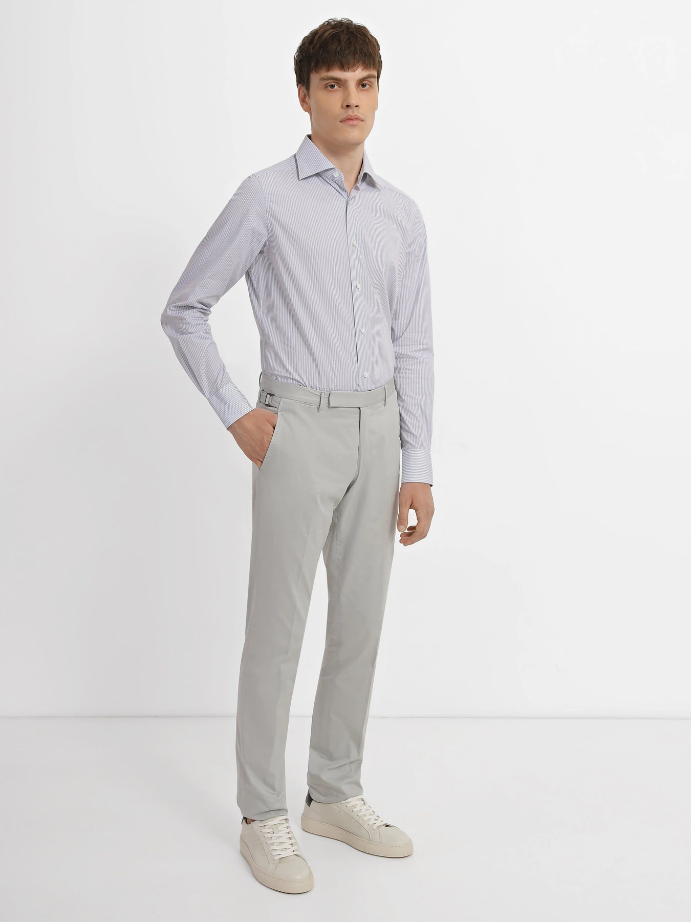 Рубашки Zegna модель SH308181_Коричневий Рубашки Zegna модель SH308181_Коричневий Фото