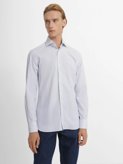 Рубашки Zegna модель SH308182_Блакитний Фото