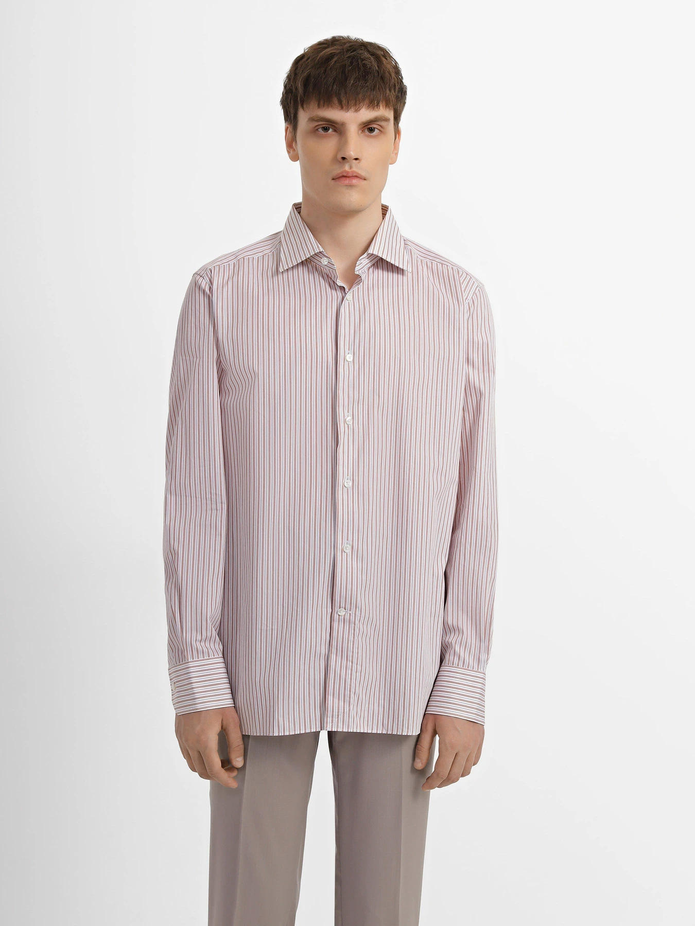 Рубашки Zegna модель SH308531_Червоний Рубашки Zegna модель SH308531_Червоний Фото