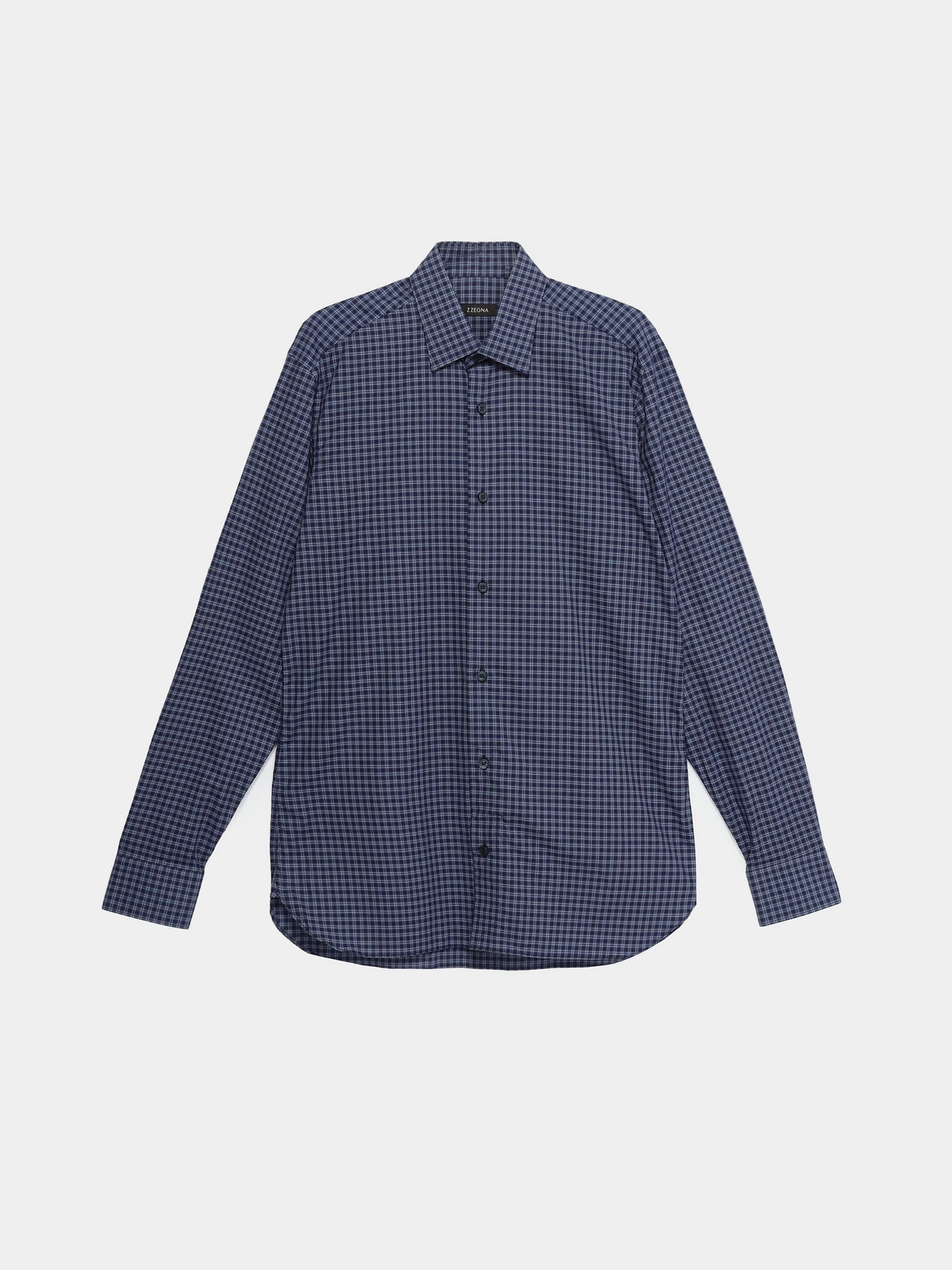 Рубашки Zegna модель SH309422_Синій/Білий Рубашки Zegna модель SH309422_Синій/Білий Фото