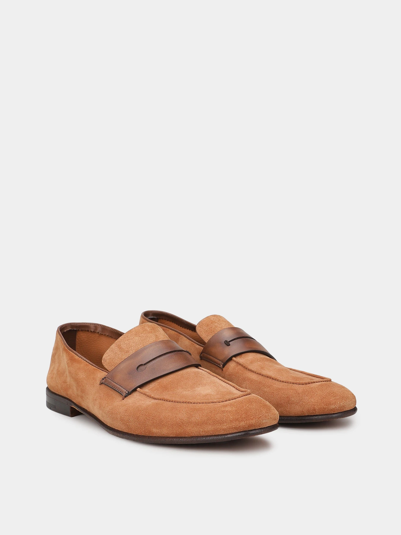 Слипоны и мокасины Zegna модель FT308857_Коричневий Слипоны и мокасины Zegna модель FT308857_Коричневий Фото