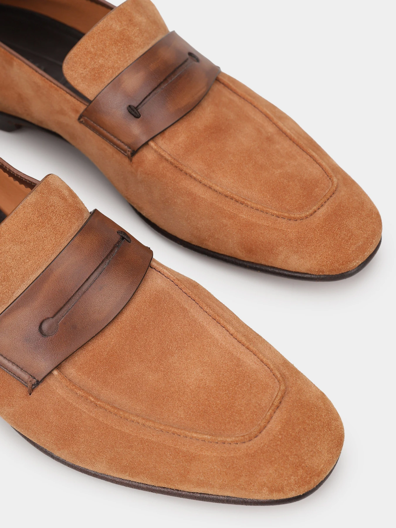 Слипоны и мокасины Zegna модель FT308857_Коричневий Слипоны и мокасины Zegna модель FT308857_Коричневий Фото