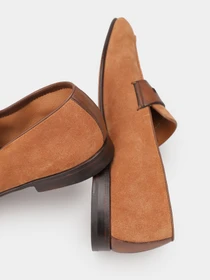 Слипоны и мокасины Zegna модель FT308857_Коричневий Фото