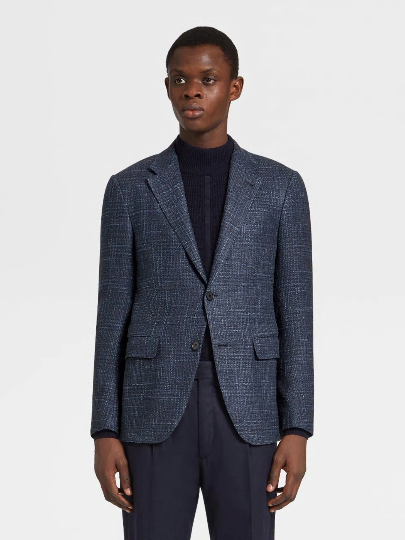 Пиджаки Zegna модель JC313082_Синій Пиджаки Zegna модель JC313082_Синій Фото