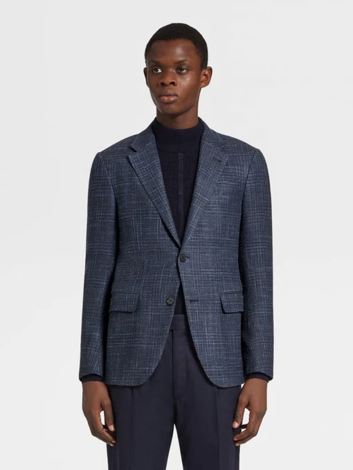 Пиджаки Zegna модель JC313082_Синій Фото