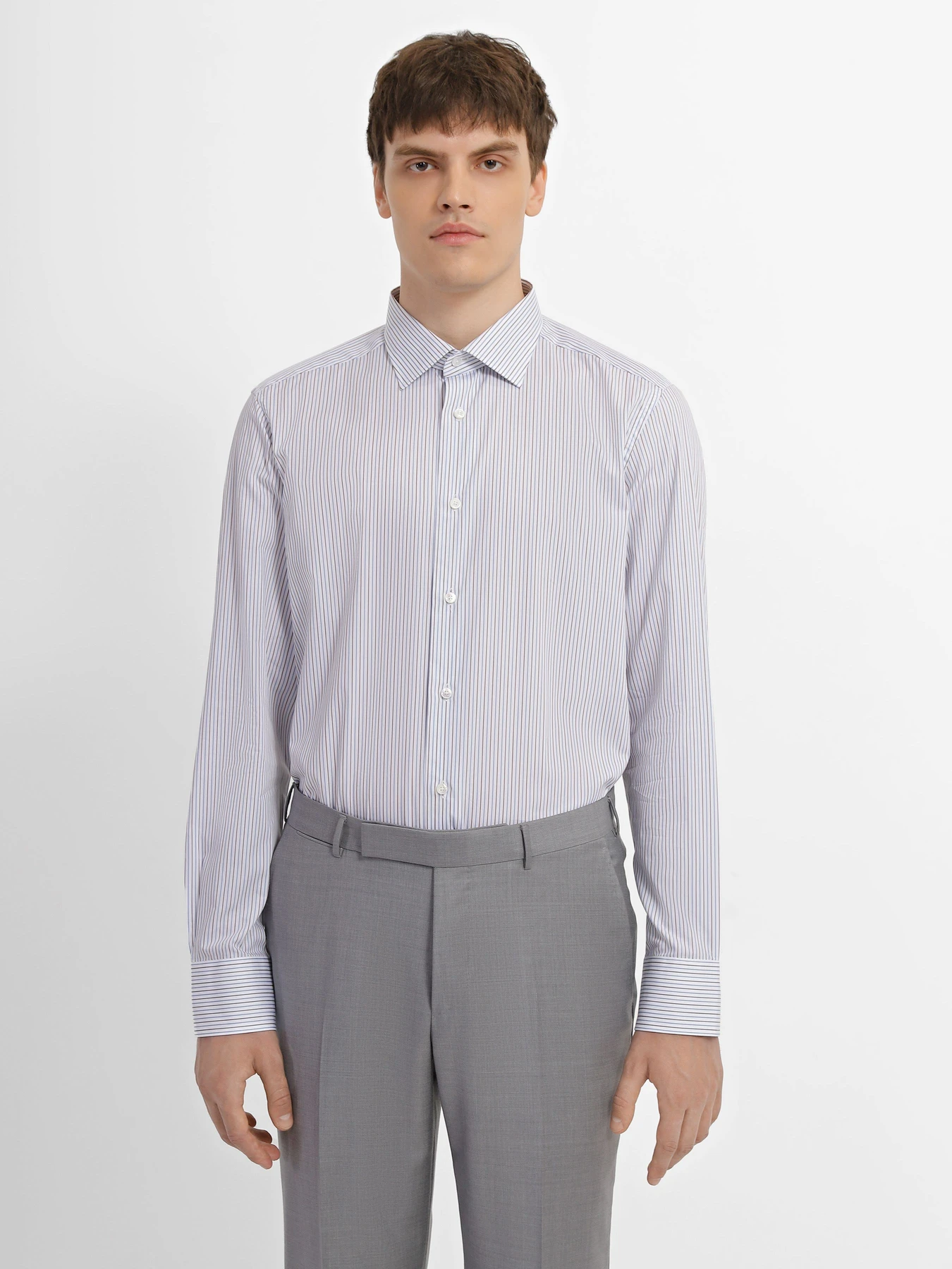 Рубашки Zegna модель SH309493_Блакитний Фото