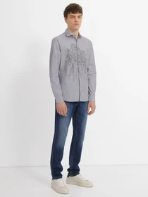 Рубашки Zegna модель SH310365_Бежевий Фото