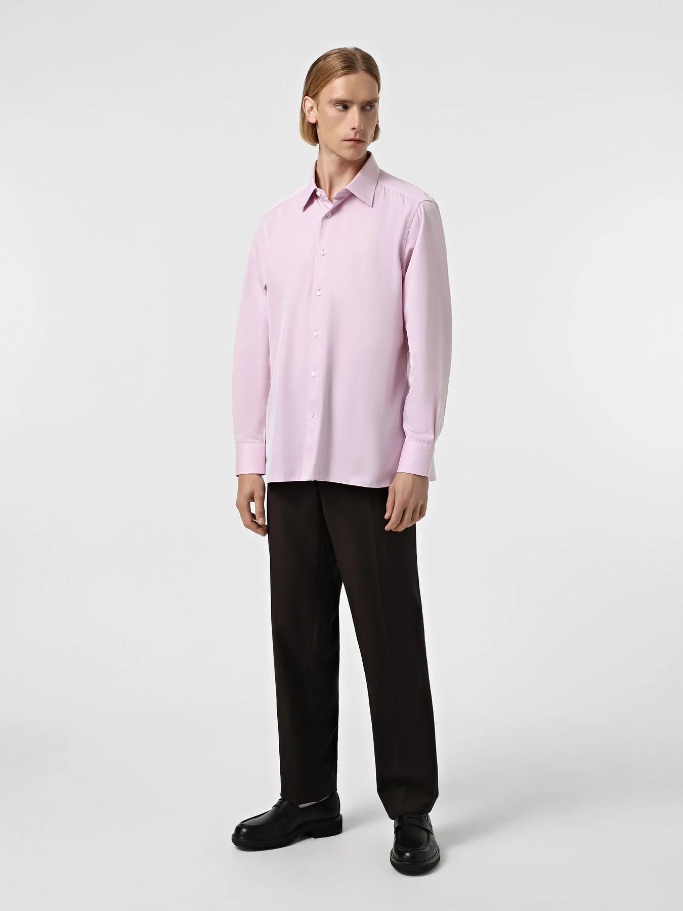 Рубашки Zegna модель SH310747_Рожевий Рубашки Zegna модель SH310747_Рожевий Фото