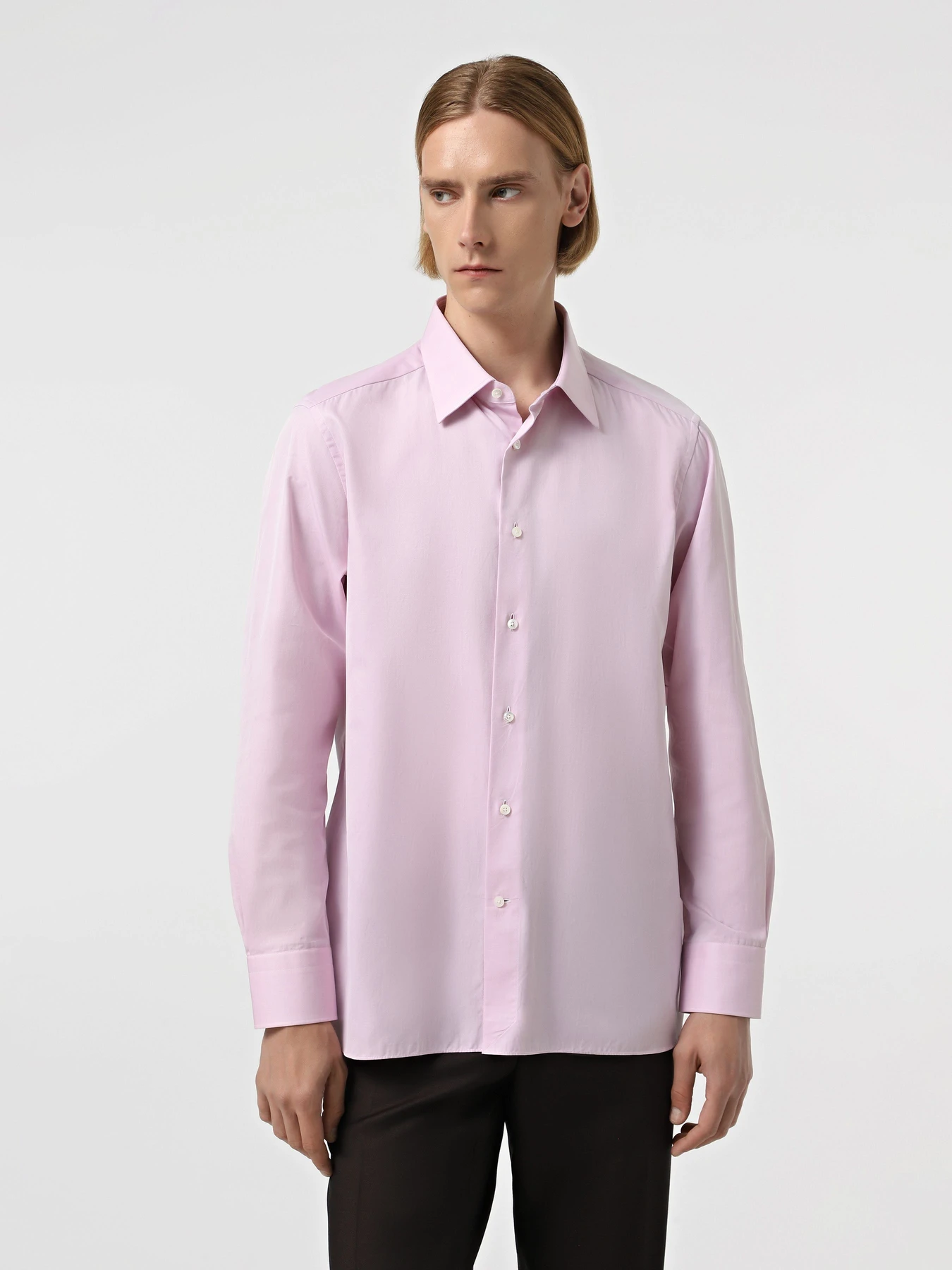 Рубашки Zegna модель SH310747_Рожевий Рубашки Zegna модель SH310747_Рожевий Фото