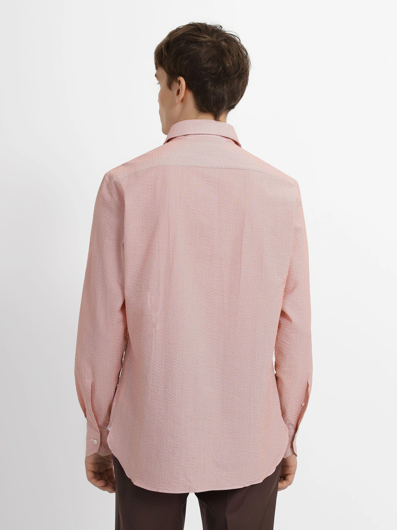 Сорочки Zegna модель SH310934_Помаранчевий Фото