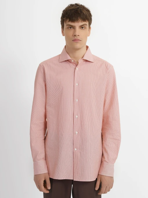 Рубашки Zegna модель SH310934_Помаранчевий Фото