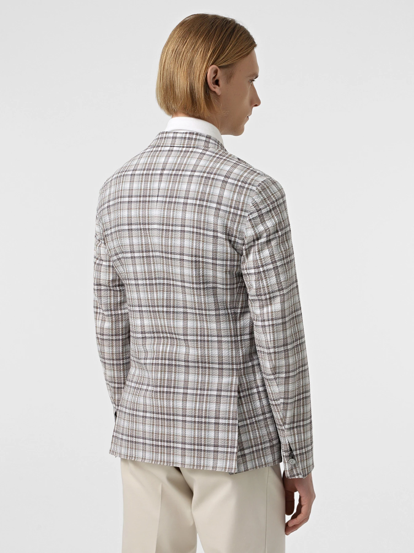 Пиджаки Zegna модель JC314606_Світло-сірий Фото