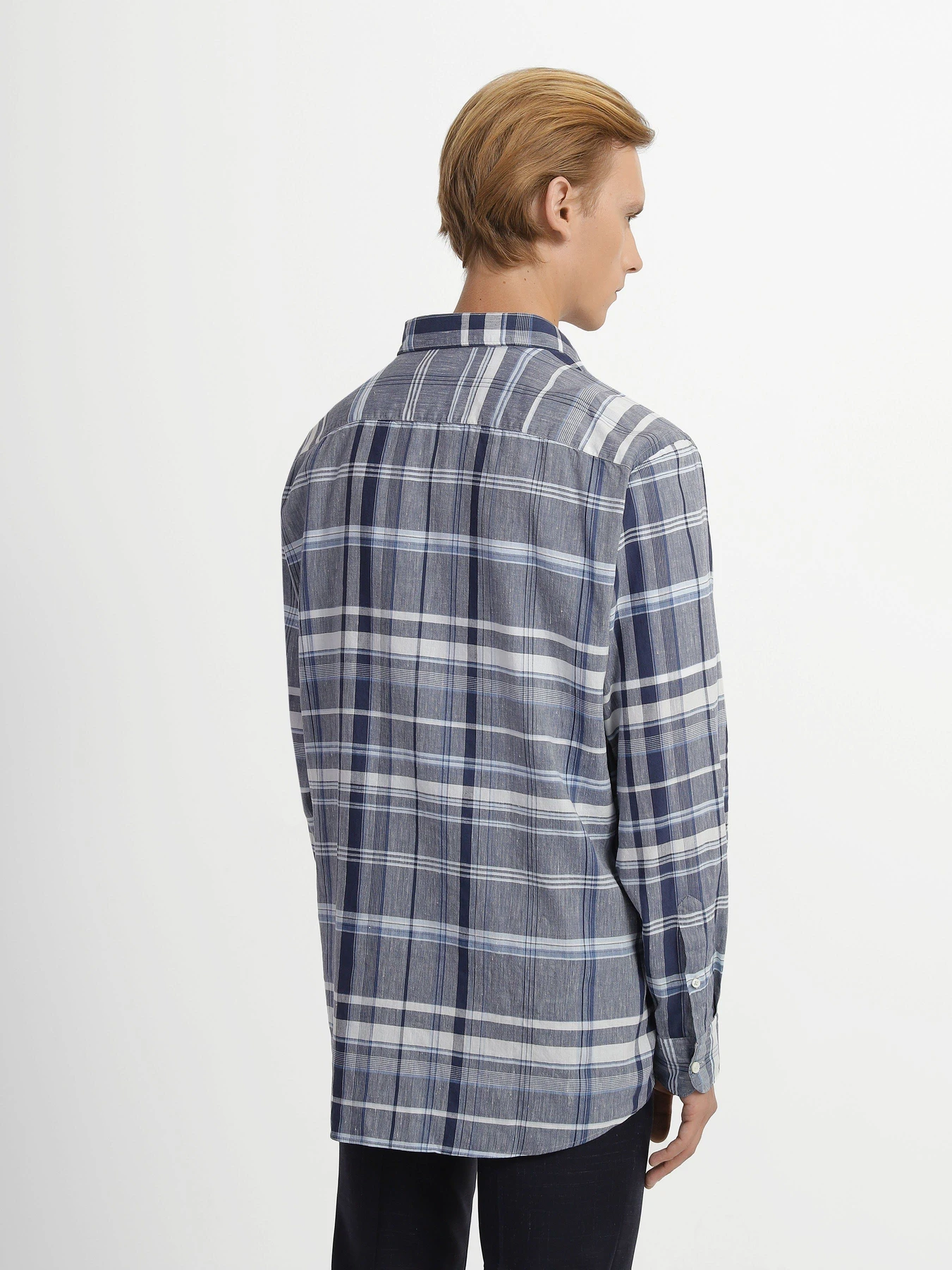 Рубашки Zegna модель SH312198_Синій Рубашки Zegna модель SH312198_Синій Фото