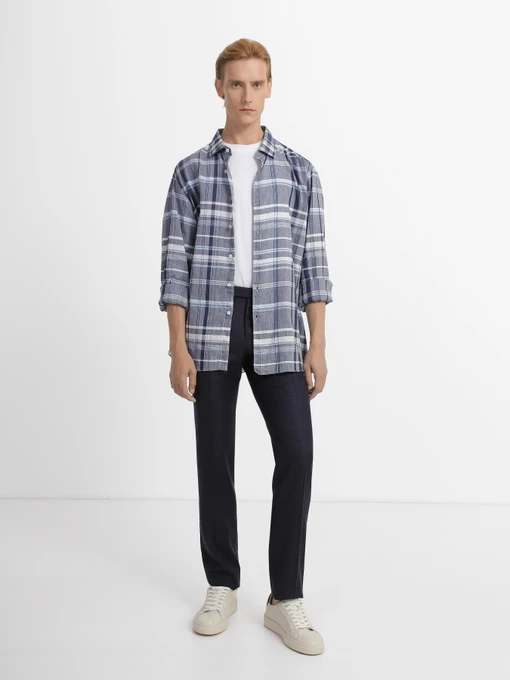 Рубашки Zegna модель SH312198_Синій Фото