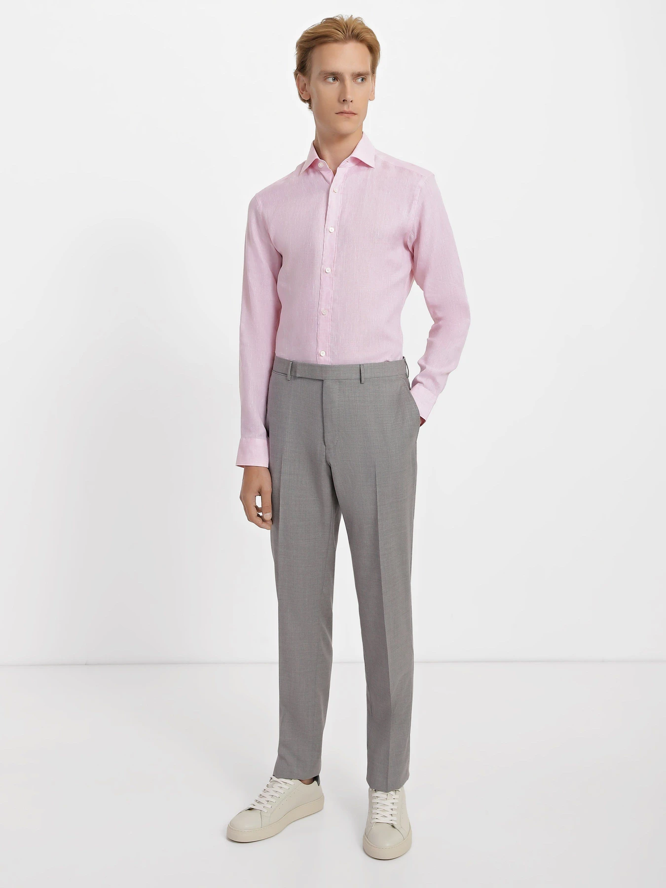 Рубашки Zegna модель SH312664_Рожевий Рубашки Zegna модель SH312664_Рожевий Фото