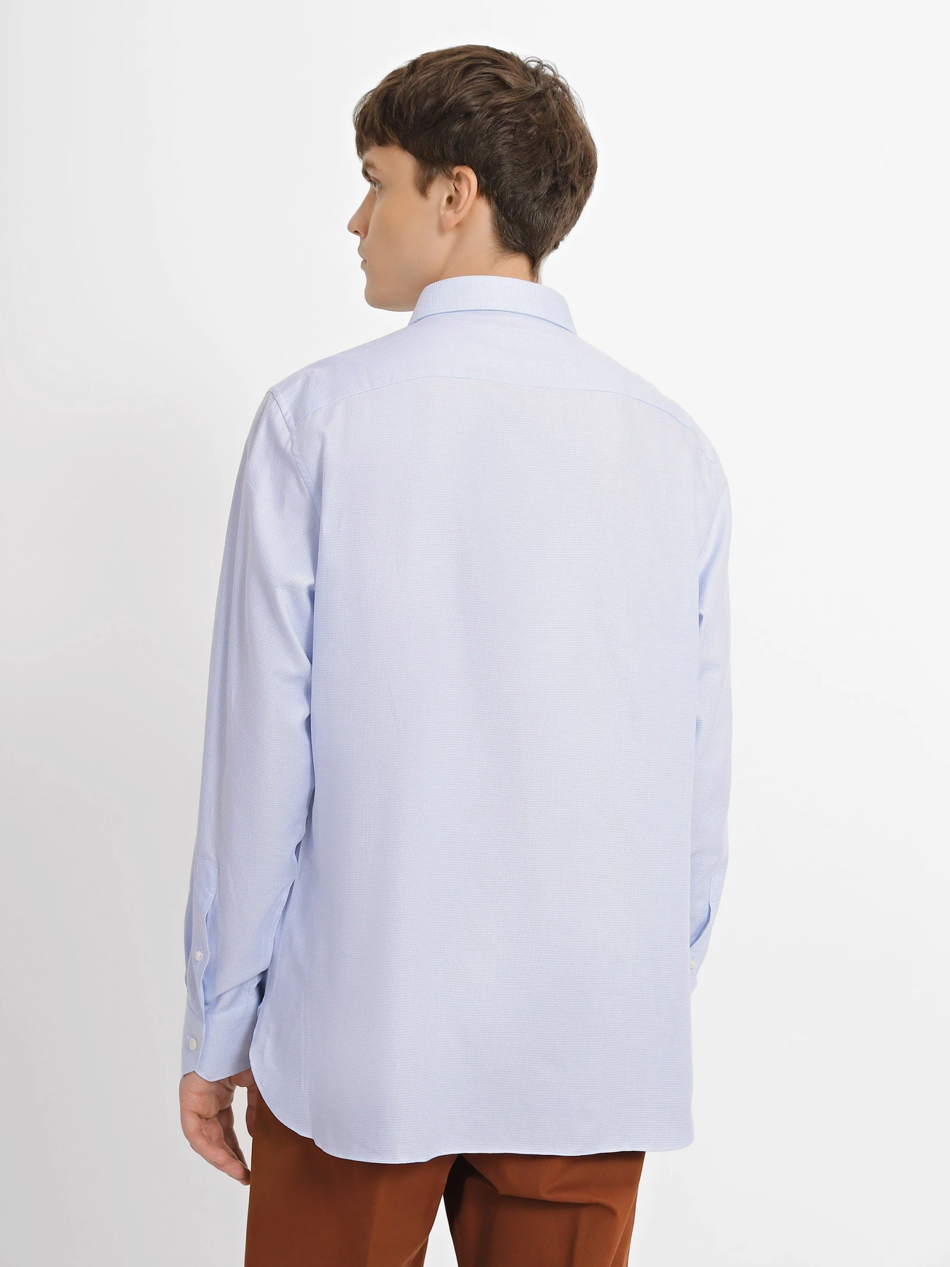 Сорочки Zegna модель SH313095_Блакитний Фото