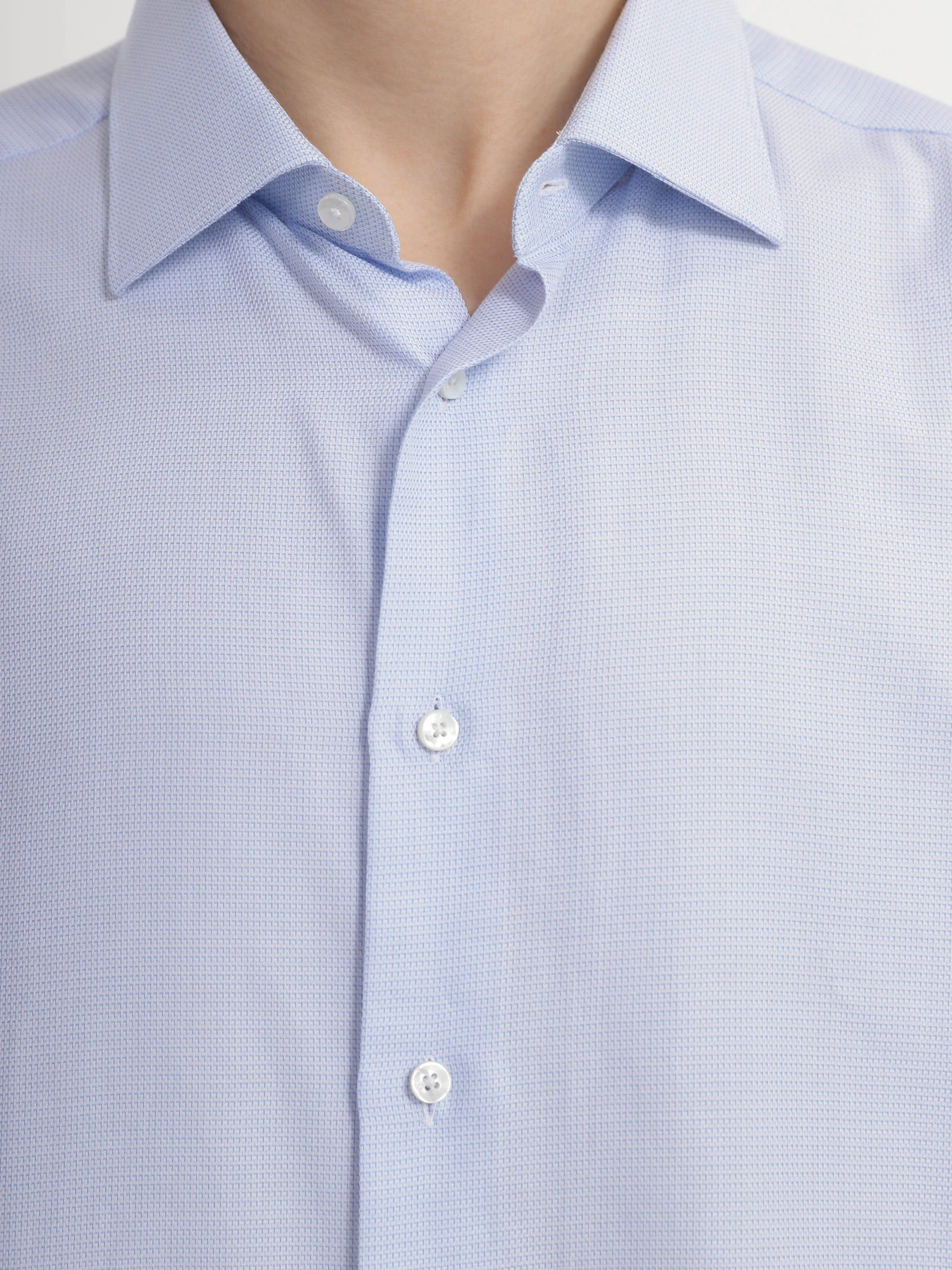 Сорочки Zegna модель SH313095_Блакитний Фото