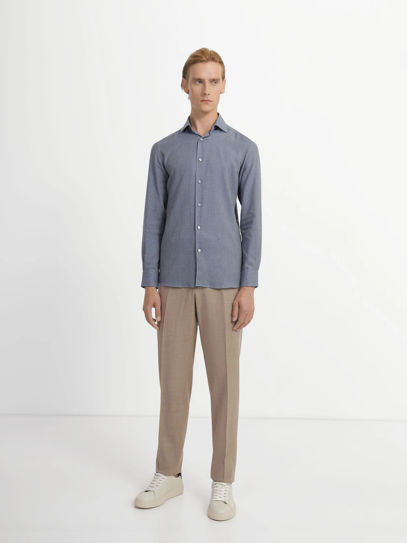 Сорочки Zegna модель SH313452_Синій Сорочки Zegna модель SH313452_Синій Фото