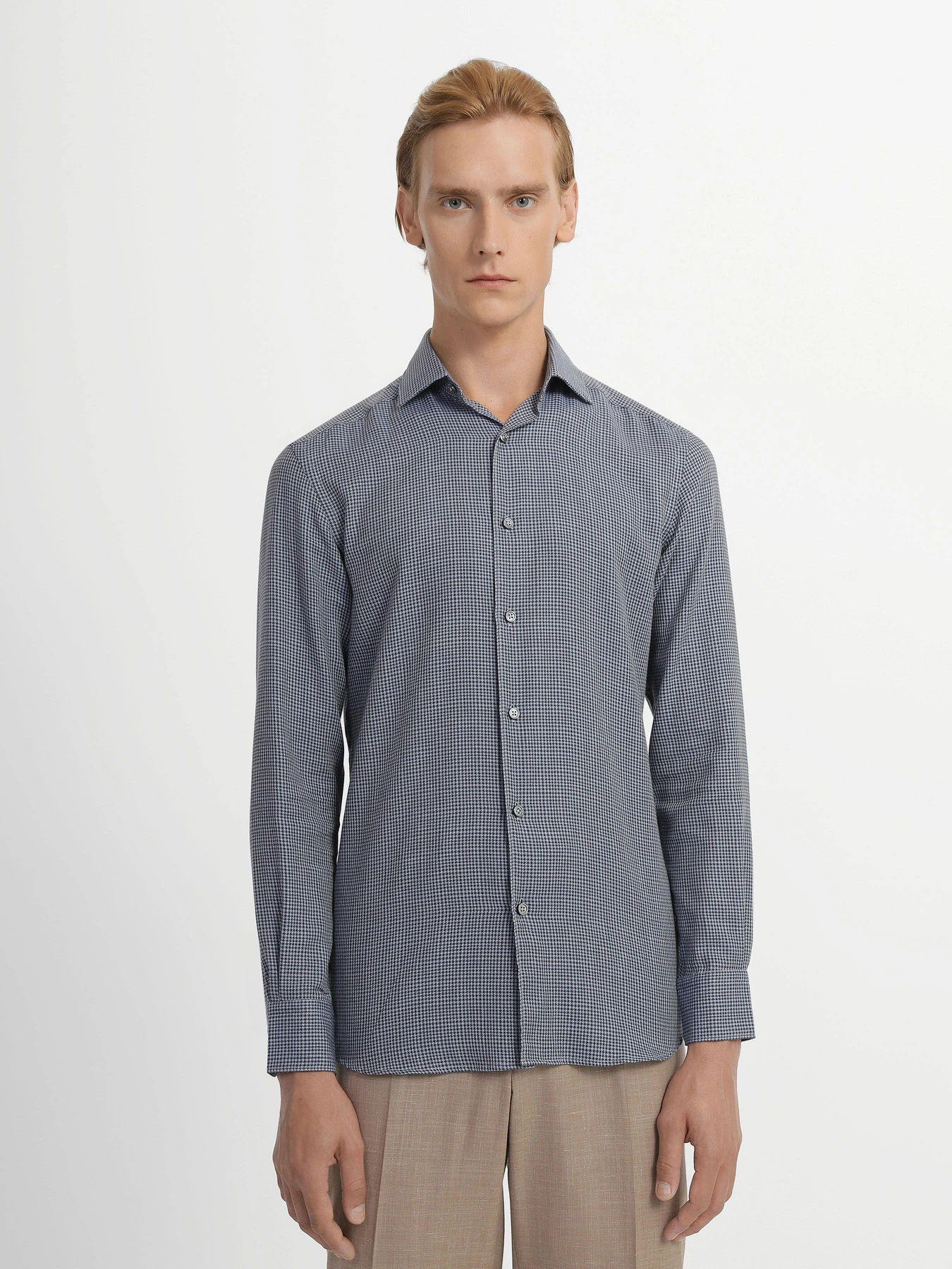 Сорочки Zegna модель SH313452_Синій Сорочки Zegna модель SH313452_Синій Фото