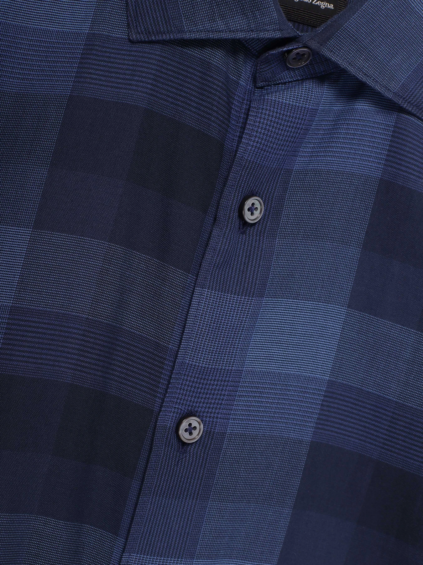 Рубашки Zegna модель SH313457_Синій Рубашки Zegna модель SH313457_Синій Фото