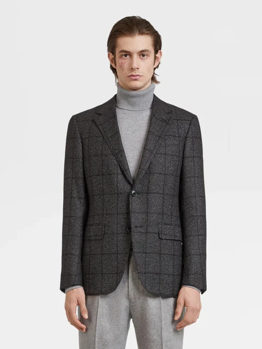 Пиджаки Zegna модель JC315033_Сірий Фото
