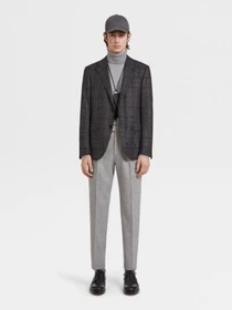Пиджаки Zegna модель JC315033_Сірий Фото