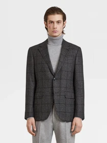 Пиджаки Zegna модель JC315033_Сірий Фото