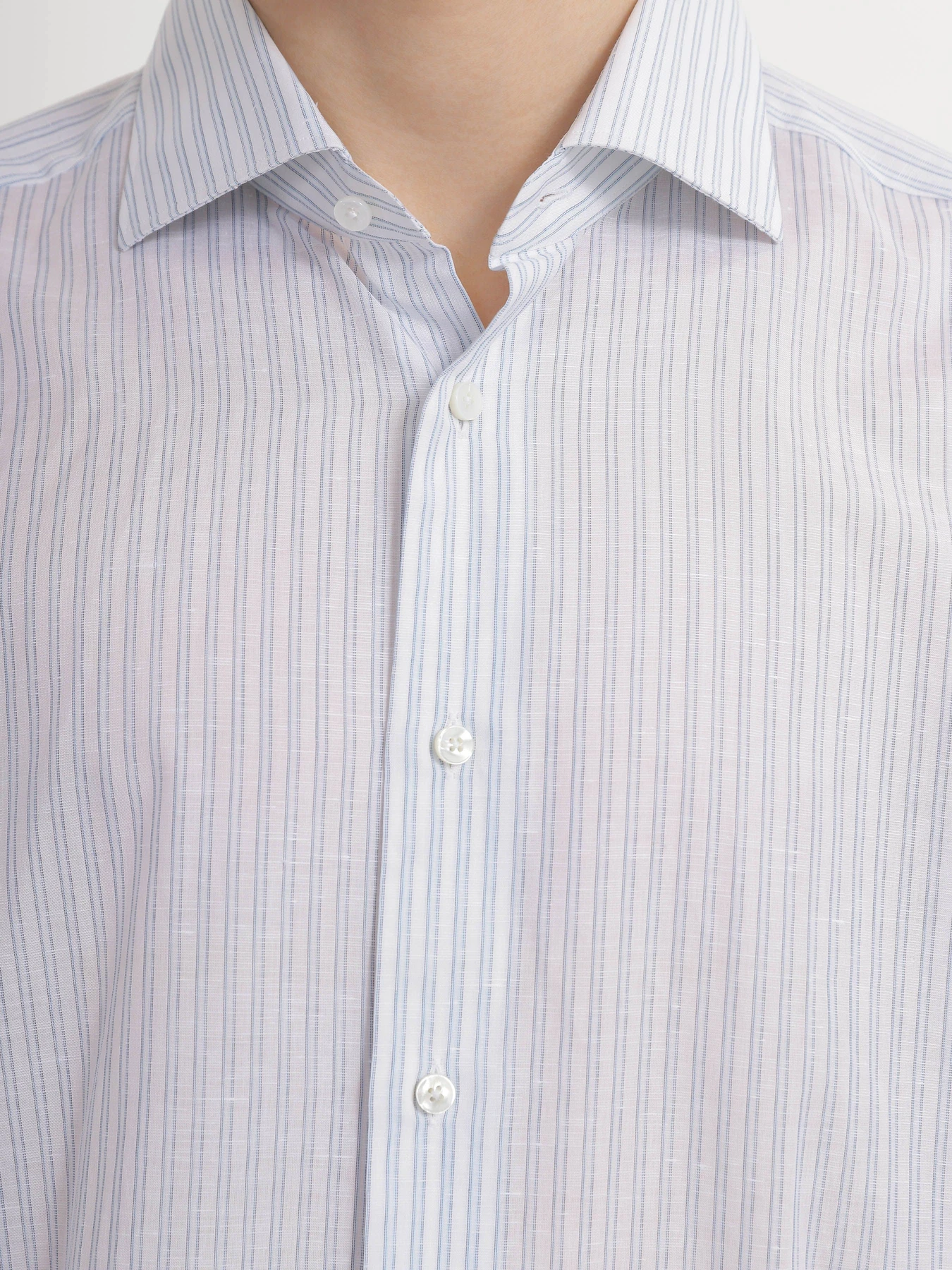 Рубашки Zegna модель SH8527_Блакитний Рубашки Zegna модель SH8527_Блакитний Фото
