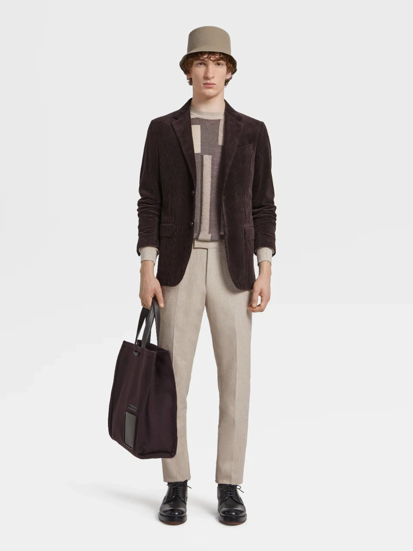 Пиджаки Zegna модель JC315134_Коричневий Фото