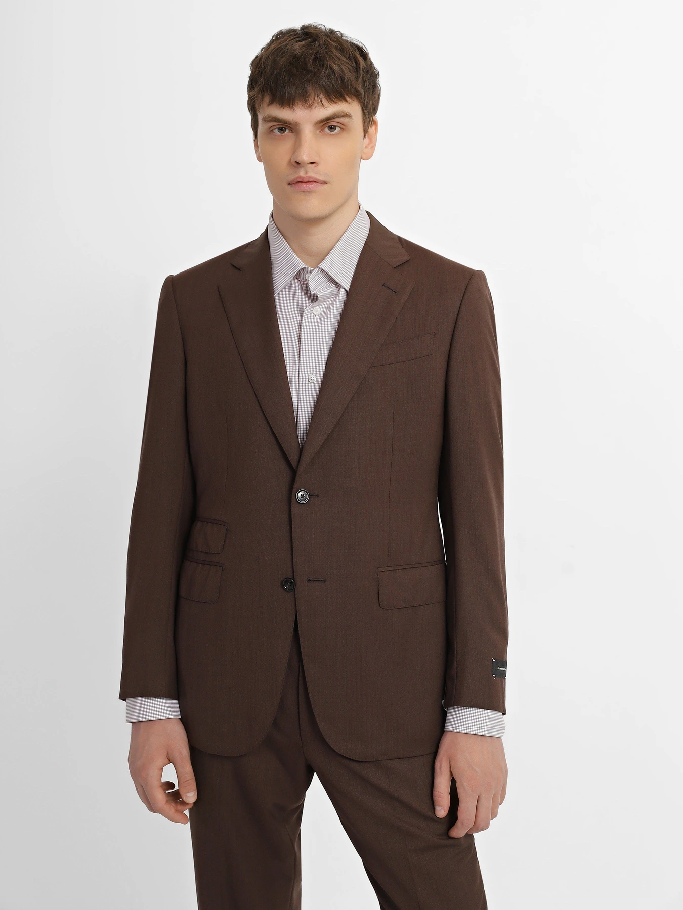 Костюмы Zegna модель ST308379_Коричневий Костюмы Zegna модель ST308379_Коричневий Фото