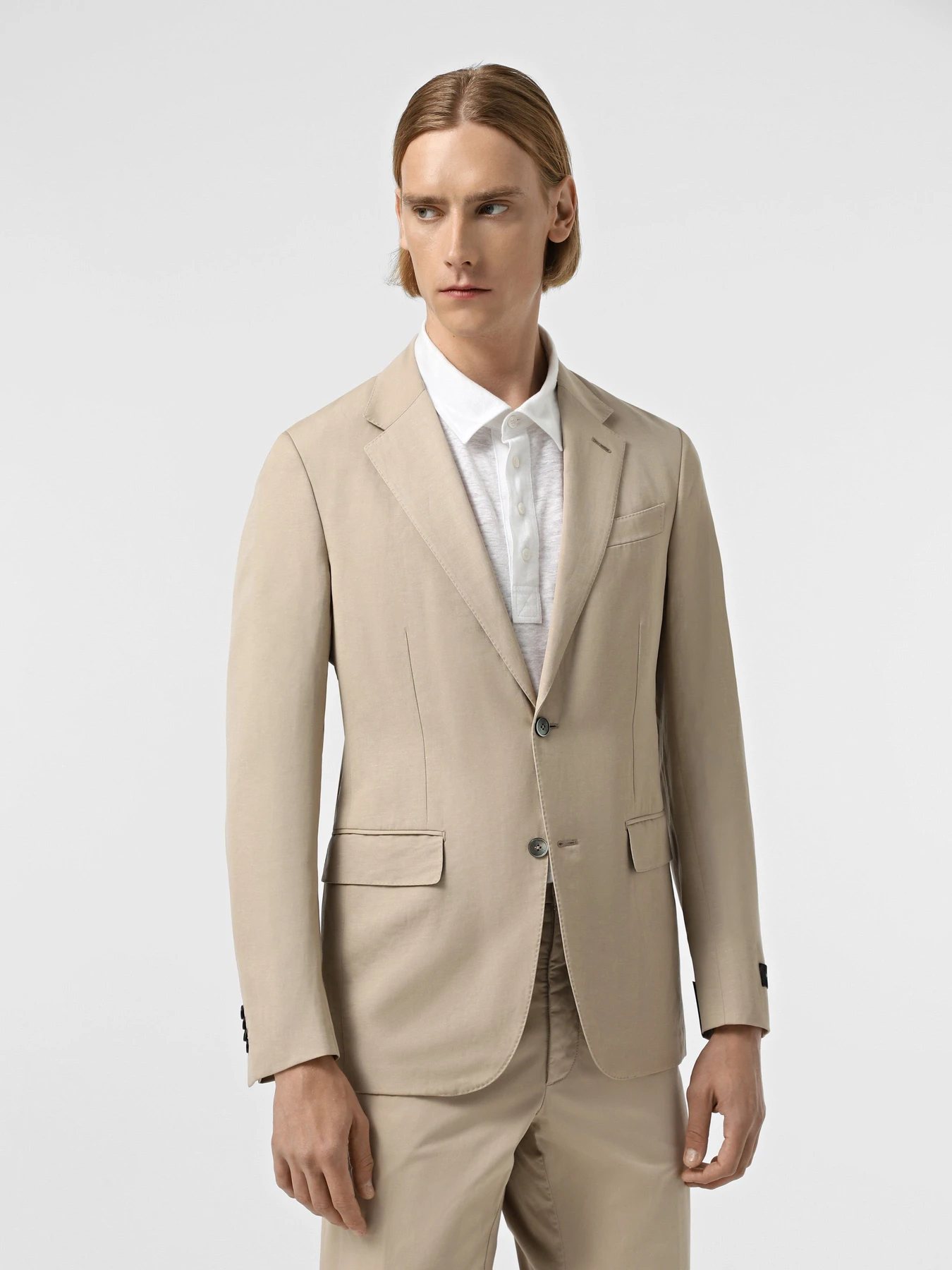 Пиджаки Zegna модель JC315401_Бежевий Пиджаки Zegna модель JC315401_Бежевий Фото