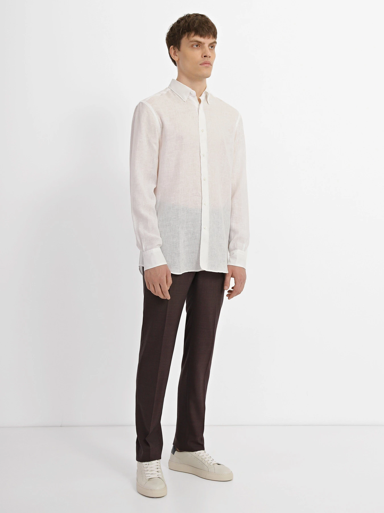 Брюки Zegna модель TR305895_Фіолетовий Фото