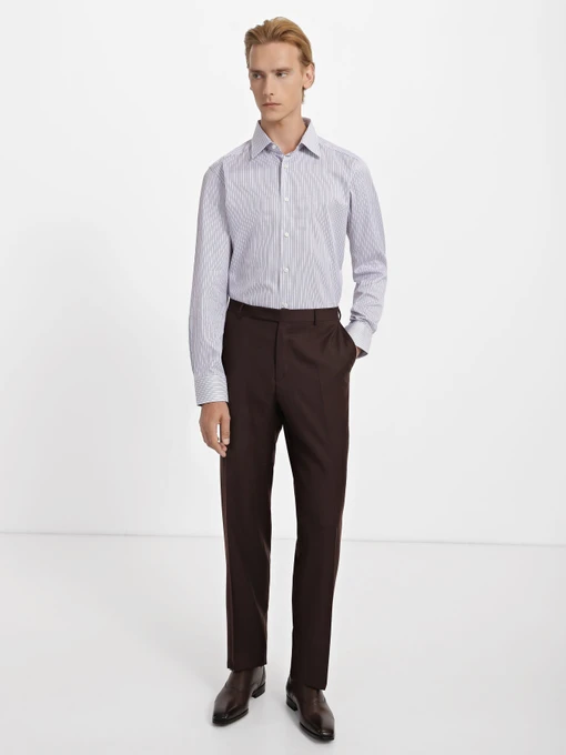 Штани Zegna модель TR307009_Коричневий Фото