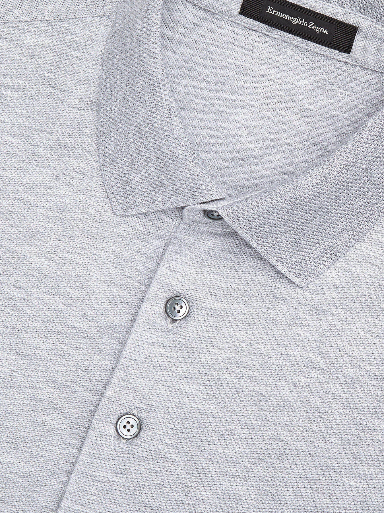 Футболки и поло Zegna модель KN310346_Сірий Футболки и поло Zegna модель KN310346_Сірий Фото
