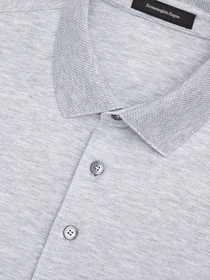 Футболки и поло Zegna модель KN310346_Сірий Фото
