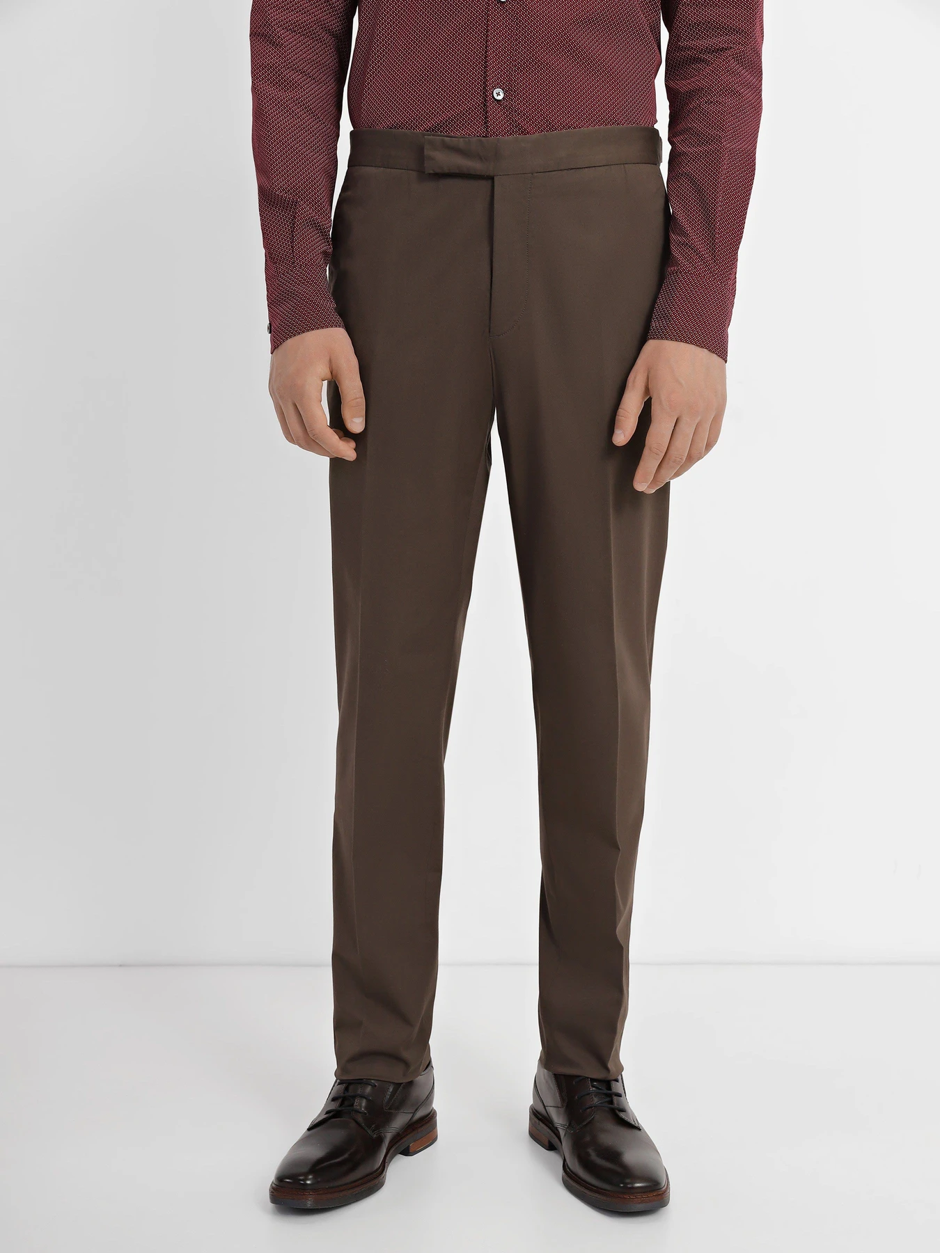 Штани Zegna модель TR308293_Коричневий Штани Zegna модель TR308293_Коричневий Фото