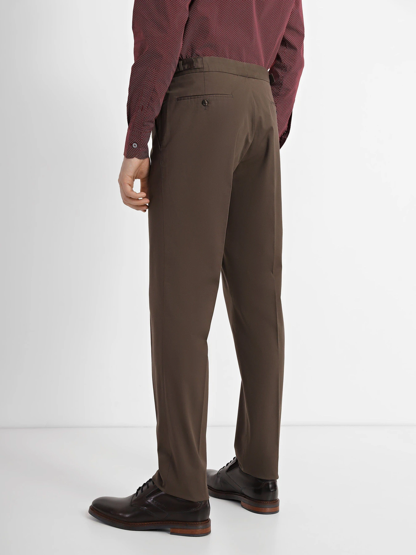 Штани Zegna модель TR308293_Коричневий Штани Zegna модель TR308293_Коричневий Фото
