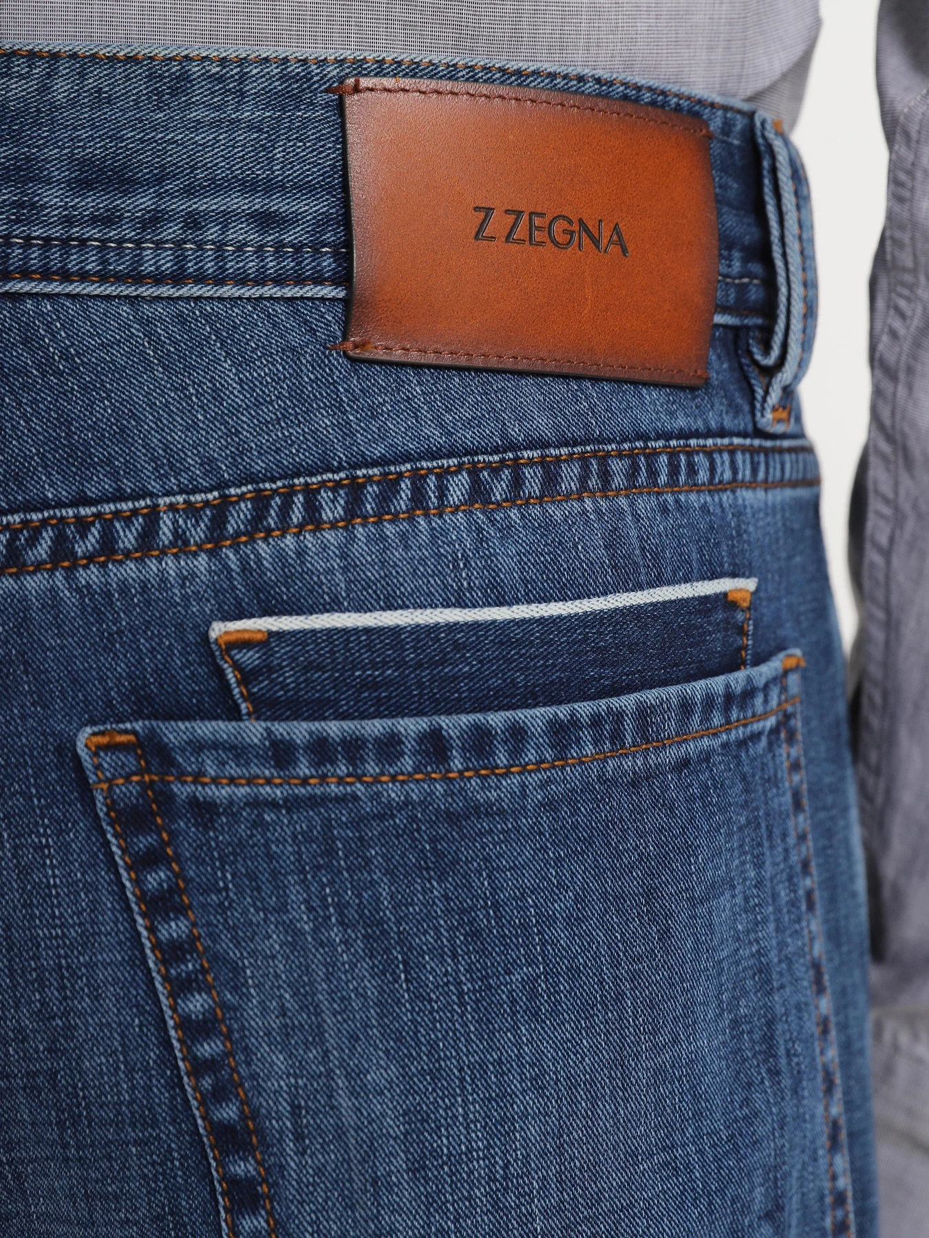 Джинси Zegna модель TR310728_Синій Фото