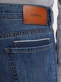 Джинси Zegna модель TR310728_Синій Фото