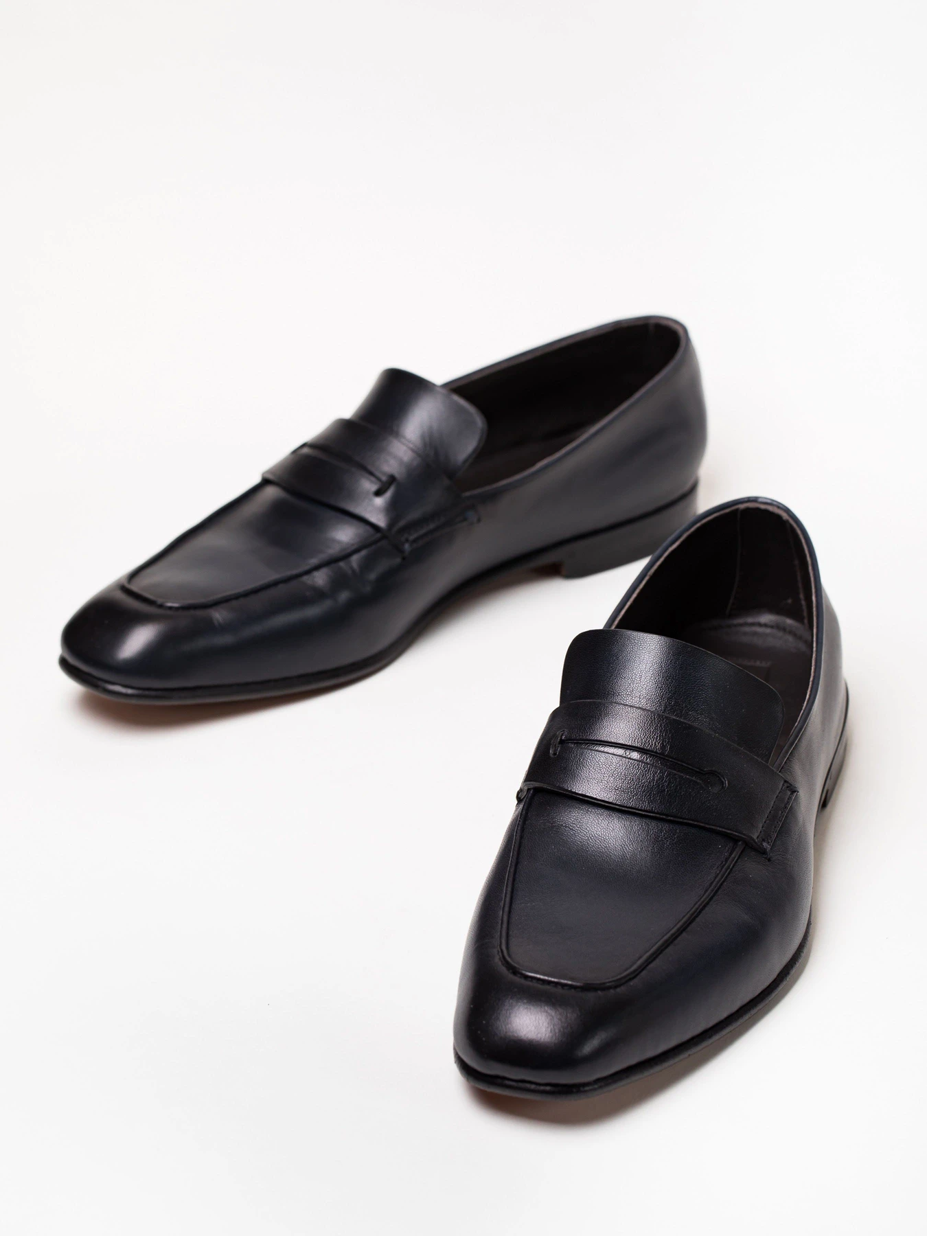 Туфли и лоферы Zegna модель FT308858_Синій Туфли и лоферы Zegna модель FT308858_Синій Фото