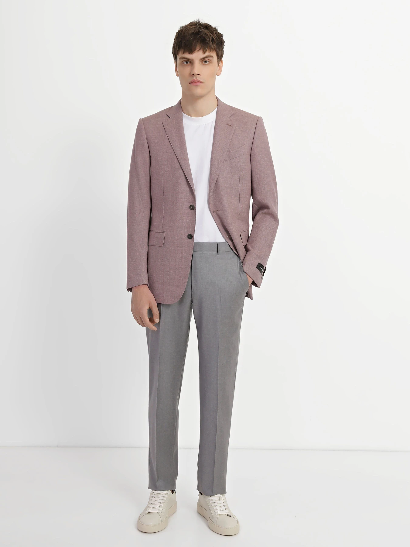Брюки Zegna модель TR312162_Сірий Брюки Zegna модель TR312162_Сірий Фото