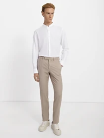 Брюки Zegna модель TR313083_Бежевий Фото