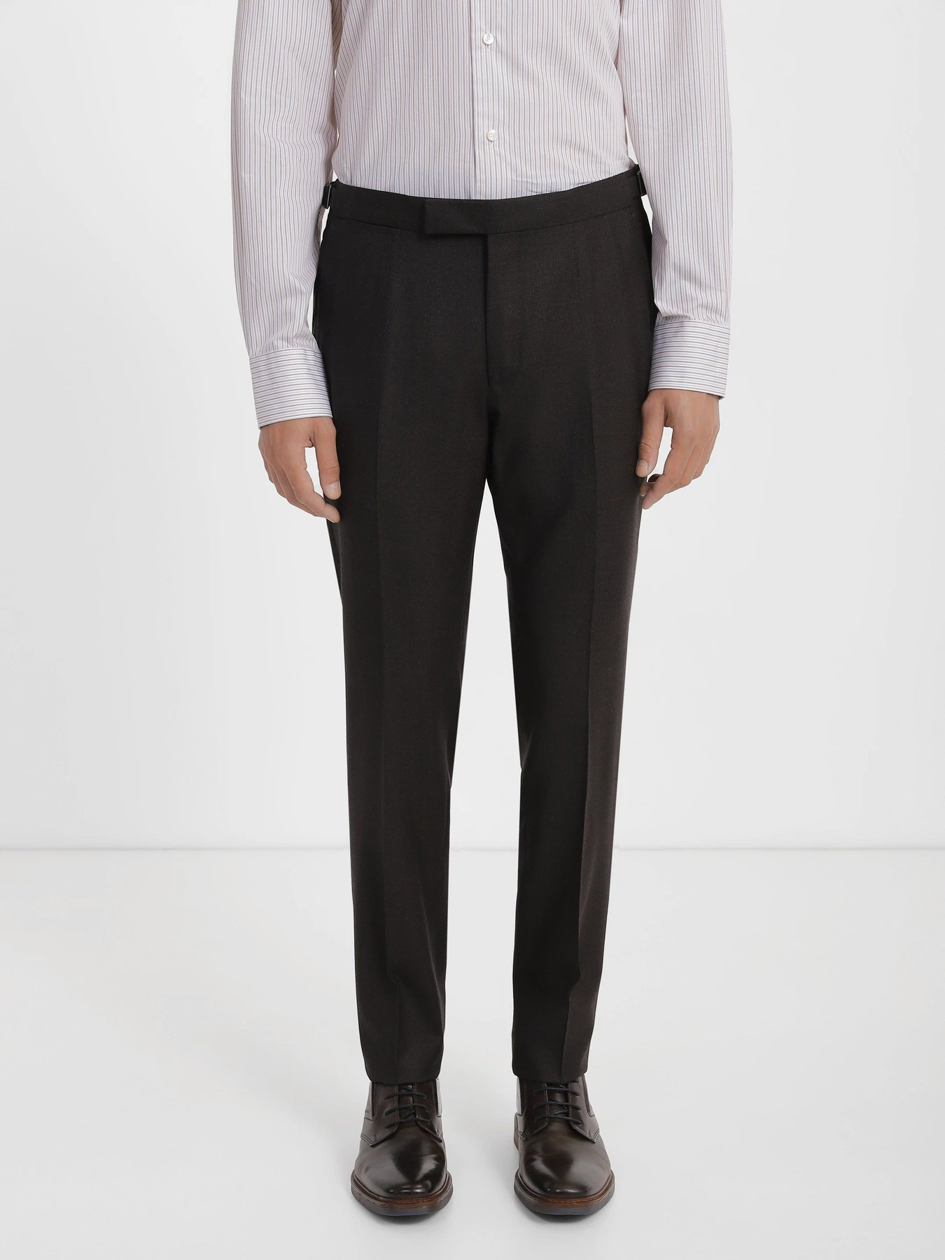 Брюки Zegna модель TR313453_Коричневий Брюки Zegna модель TR313453_Коричневий Фото