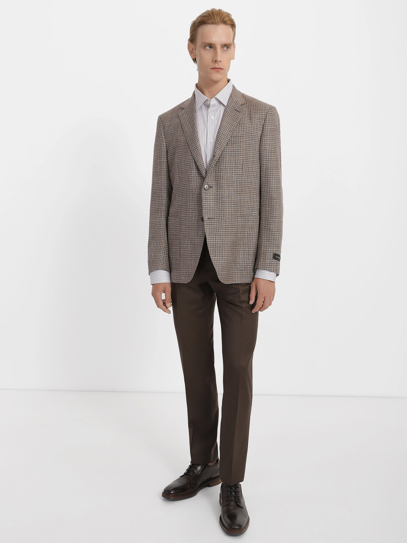 Брюки Zegna модель TR313966_Коричневий Фото