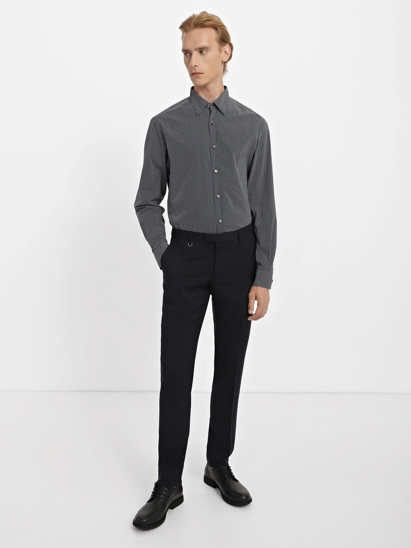 Штани Zegna модель TR314603_Синій Фото
